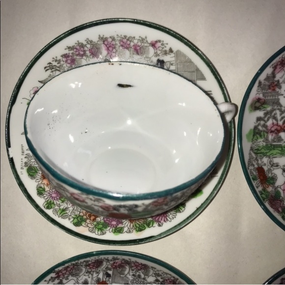 (16) PIECE SET Japanese Porcelain Geisha Girls - Picture 11 of 14